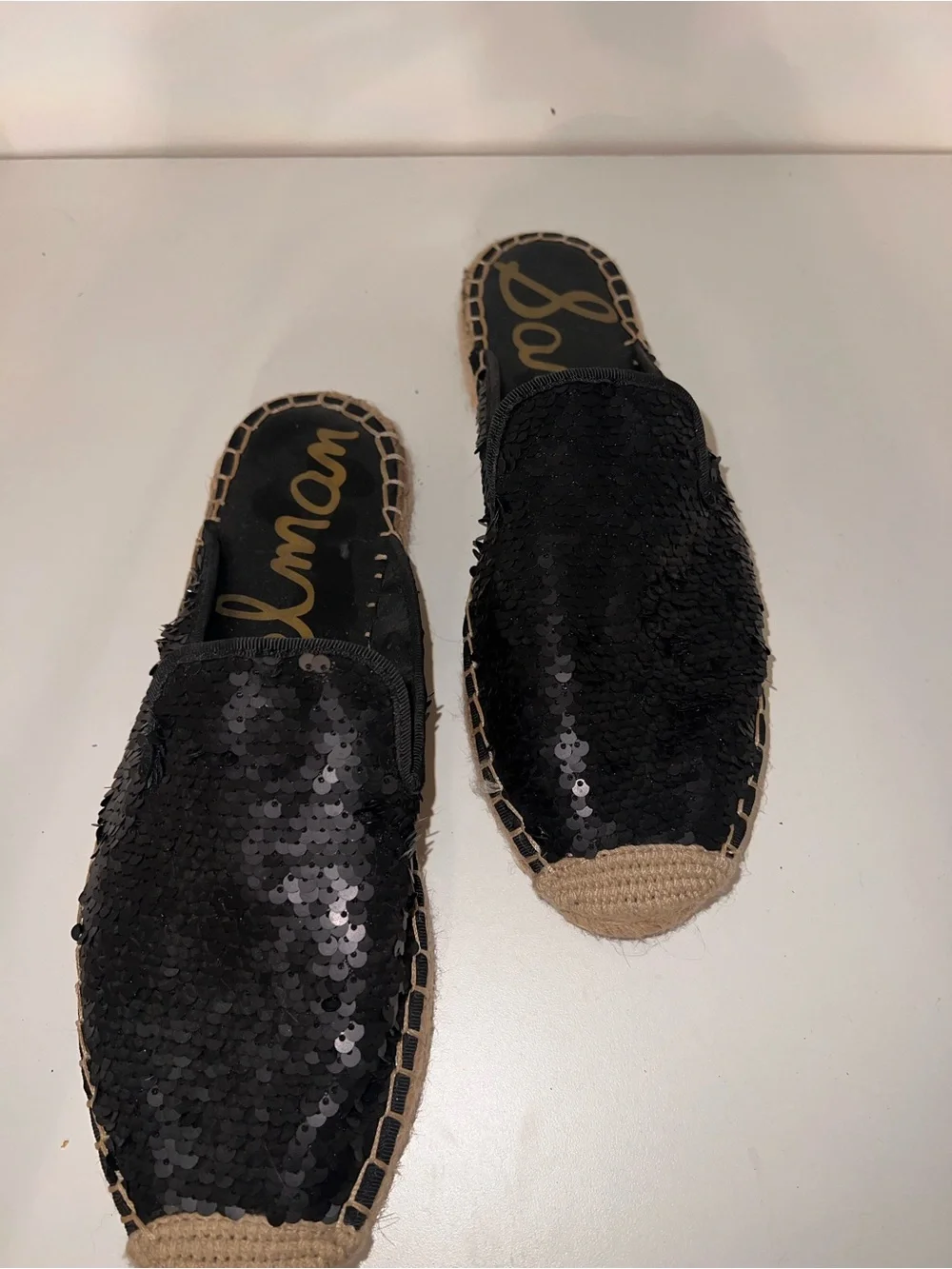 Sam Edelman black sequins